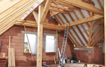 Lletty Brongu attic trusses